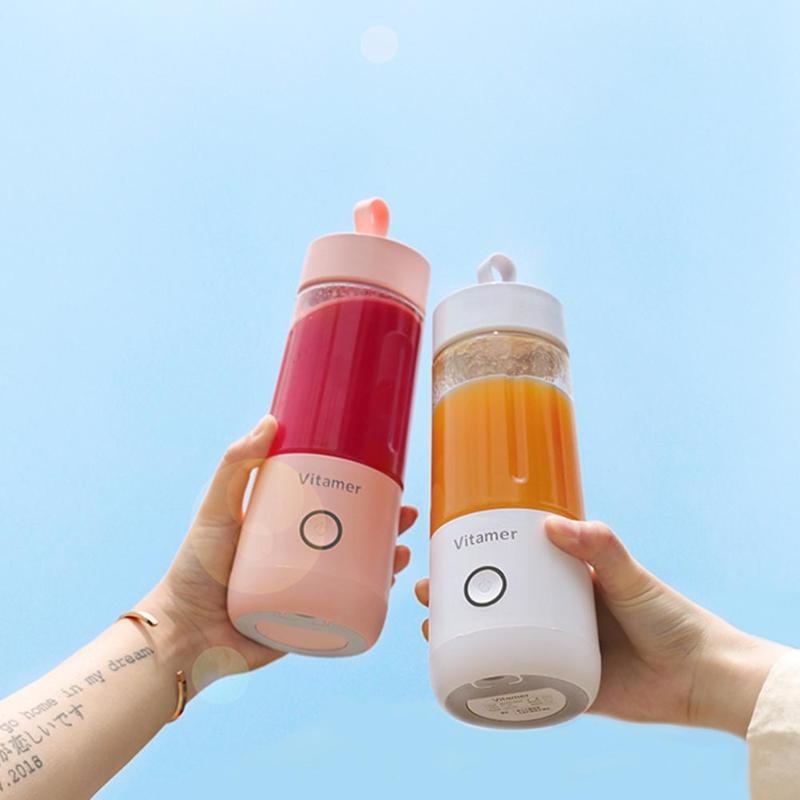 350ml Portable USB Rechargeable Blender – Smoothie & Juice Mixer Cup