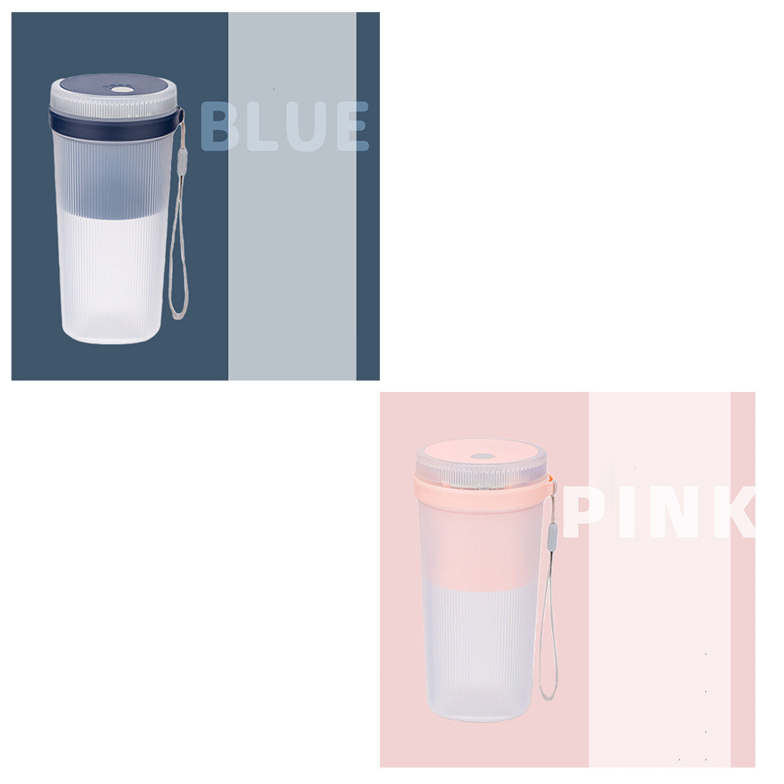 Portable USB Rechargeable Blender – Smoothie & Juice Maker Cup
