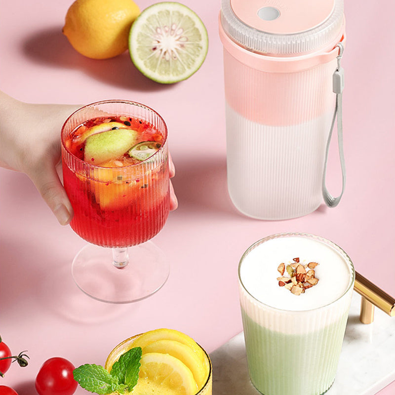 Portable USB Rechargeable Blender – Smoothie & Juice Maker Cup