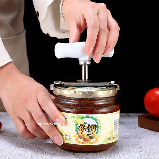 Stainless Steel Adjustable Jar & Bottle Opener